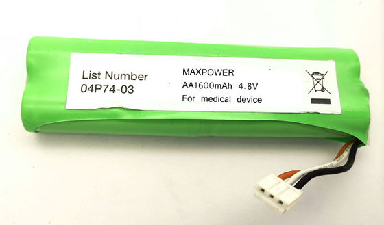 Bloc-batterie NIMH AA1600mAh 4,8V