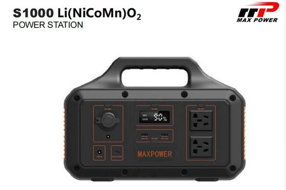 paquet portatif de batterie de l'alimentation d'énergie de centrale de 1000W 1200W LiFePO4